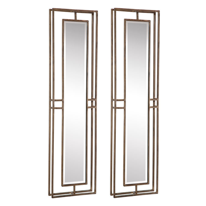 Uttermost Rutledge Gold Mirrors, S/2 7082