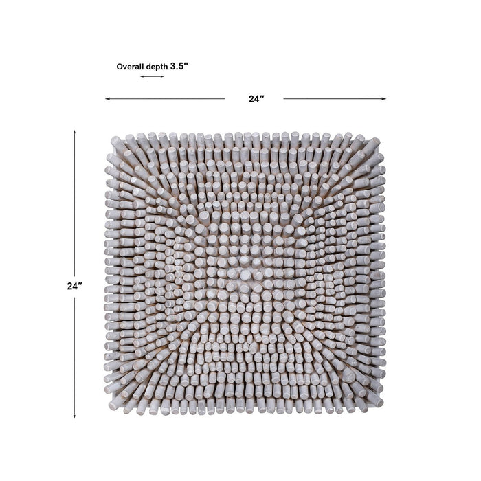 Uttermost Portside Wood Wall Panel 04264
