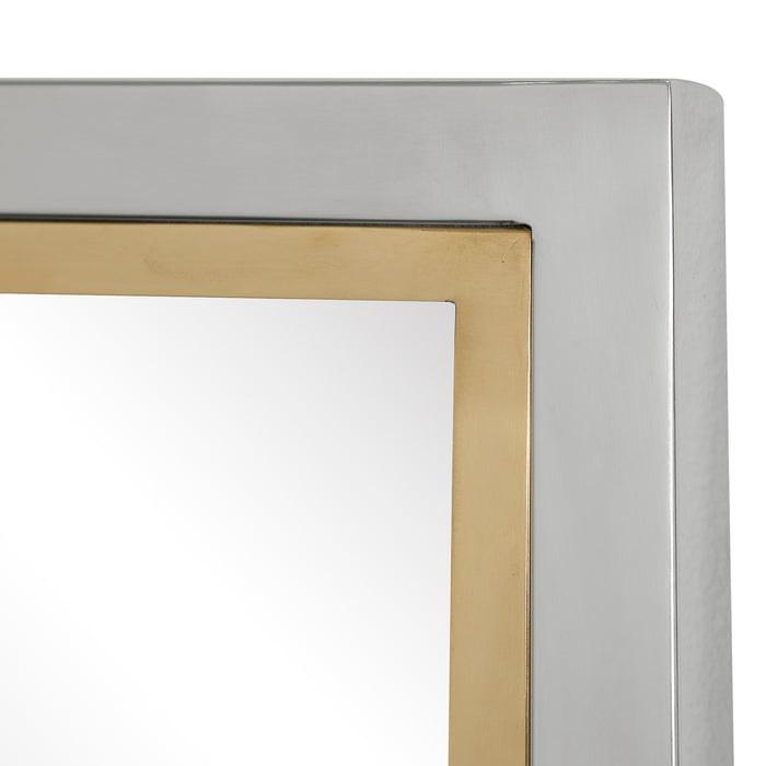 Uttermost Locke Chrome Vanity Mirror 9652
