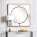 Uttermost Stanford Gold Square Mirror 9673