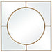 Uttermost Stanford Gold Square Mirror 9673