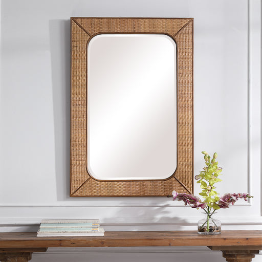 Uttermost Tahiti Rattan Mirror 9687