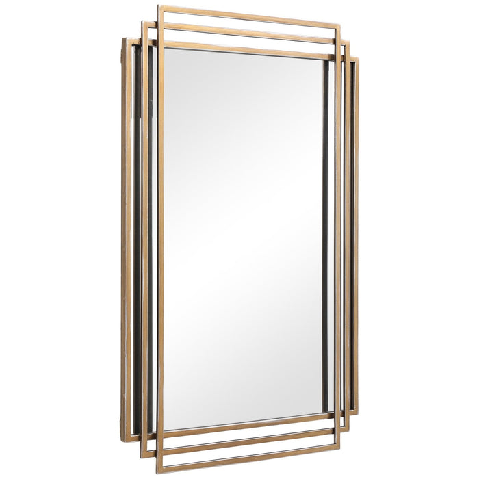 Uttermost Amherst Brushed Gold Mirror 9688