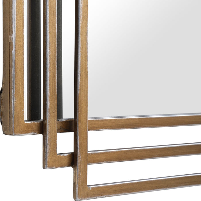 Uttermost Amherst Brushed Gold Mirror 9688