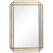 Uttermost Amherst Brushed Gold Mirror 9688