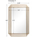 Uttermost Amherst Brushed Gold Mirror 9688