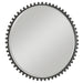 Uttermost Taza Round Iron Mirror 9691