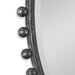 Uttermost Taza Round Iron Mirror 9691
