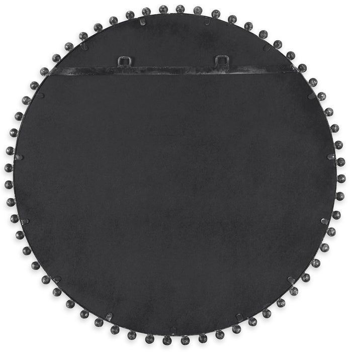 Uttermost Taza Round Iron Mirror 9691