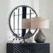 Uttermost Taza Round Iron Mirror 9691