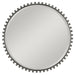 Uttermost Taza Round Iron Mirror 9691