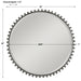 Uttermost Taza Round Iron Mirror 9691