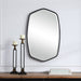 Uttermost Duronia Black Iron Mirror 9699
