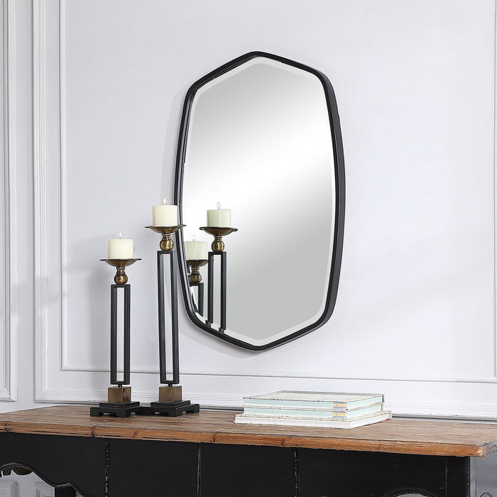Uttermost Duronia Black Iron Mirror 9699