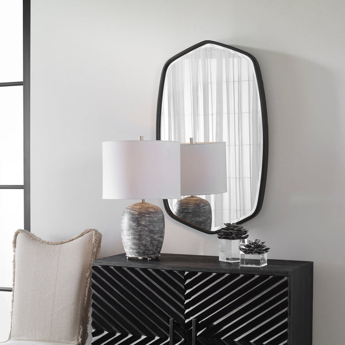 Uttermost Duronia Black Iron Mirror 9699