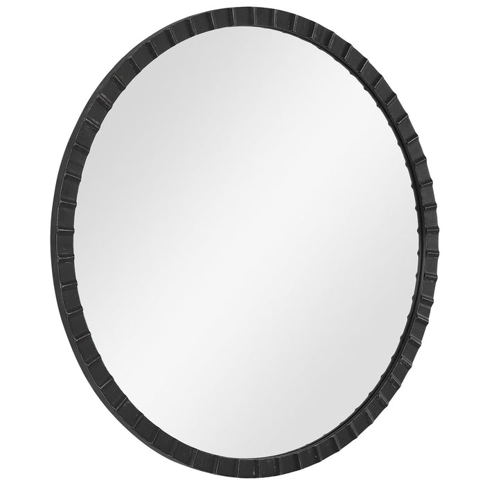 Uttermost Dandridge Round Industrial Mirror 9702