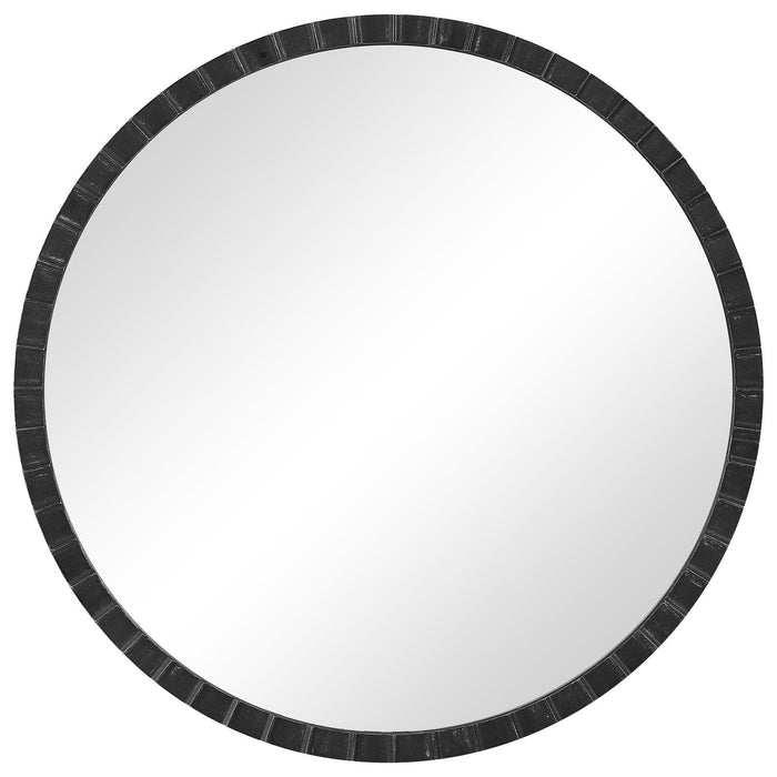 Uttermost Dandridge Round Industrial Mirror 9702