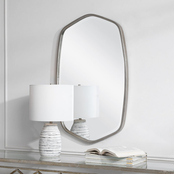 Uttermost Duronia Brushed Silver Mirror 9703