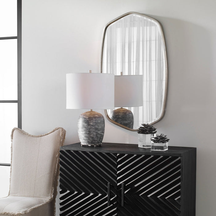 Uttermost Duronia Brushed Silver Mirror 9703