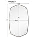 Uttermost Duronia Brushed Silver Mirror 9703