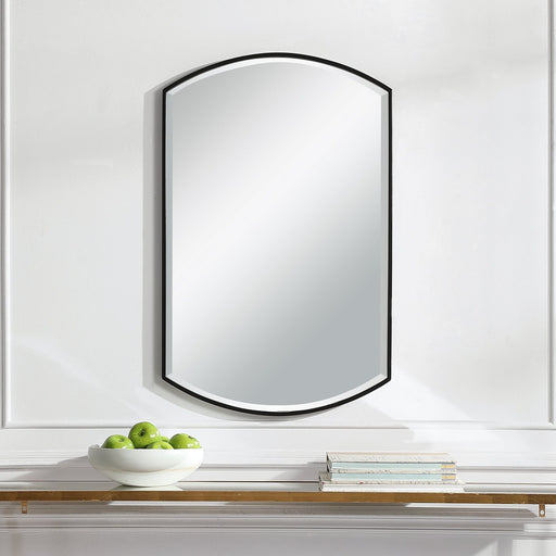 Uttermost Shield Shaped Iron Mirror 9705