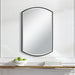 Uttermost Shield Shaped Iron Mirror 9705