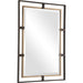 Uttermost Carrizo Gold & Bronze Rectangle Mirror 09711