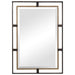 Uttermost Carrizo Gold & Bronze Rectangle Mirror 09711