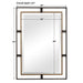 Uttermost Carrizo Gold & Bronze Rectangle Mirror 09711