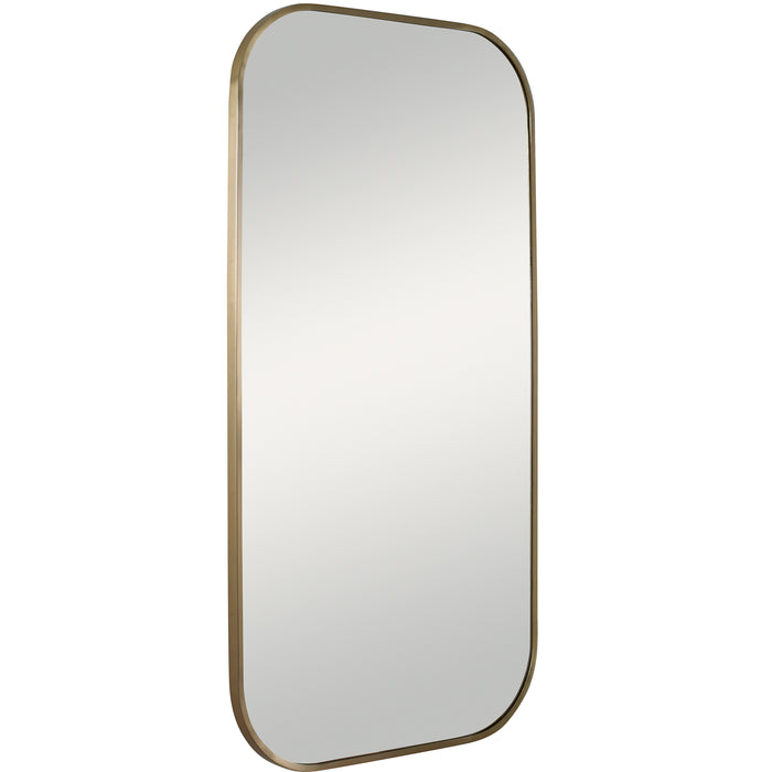 Uttermost Taft Plated Brass Mirror 09718