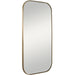 Uttermost Taft Plated Brass Mirror 09718