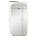 Uttermost Taft Plated Brass Mirror 09718