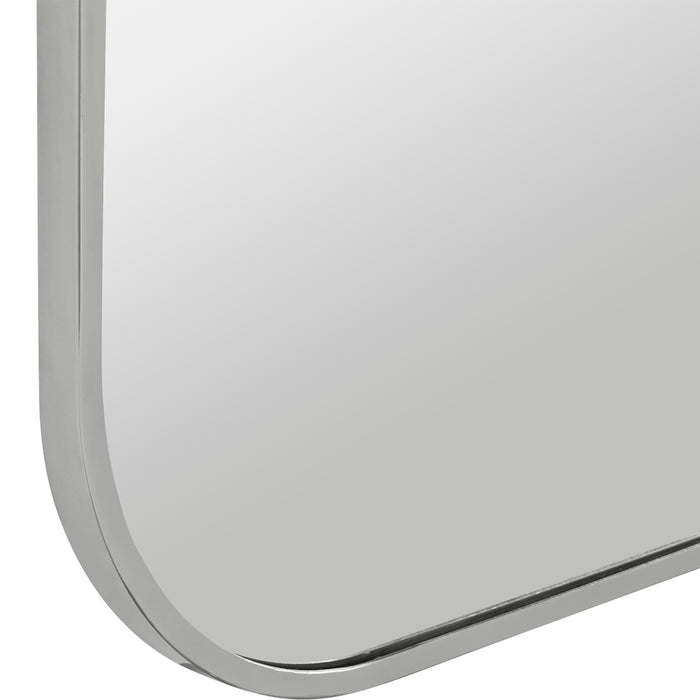 Uttermost Taft Polished Nickel Mirror 9719