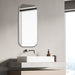 Uttermost Taft Polished Nickel Mirror 9719