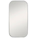 Uttermost Taft Polished Nickel Mirror 9719