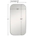 Uttermost Taft Polished Nickel Mirror 9719