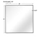 Uttermost Alexo Black Square Mirror 09717