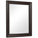 Uttermost Wythe Burnished Wood Mirror 9726