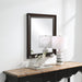Uttermost Wythe Burnished Wood Mirror 9726