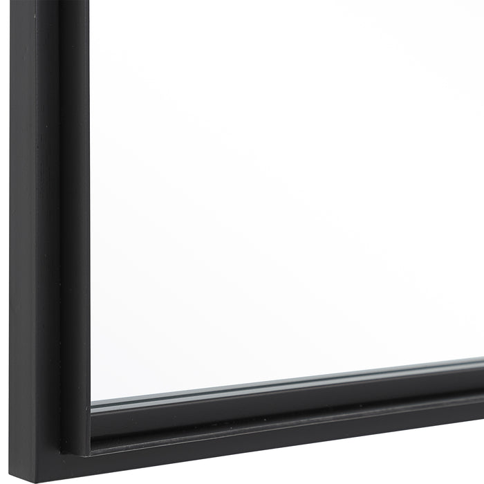 Uttermost Rousseau Iron Window Mirror 9732