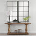 Uttermost Rousseau Iron Window Mirror 9732
