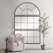 Uttermost Rousseau Iron Window Mirror 9732
