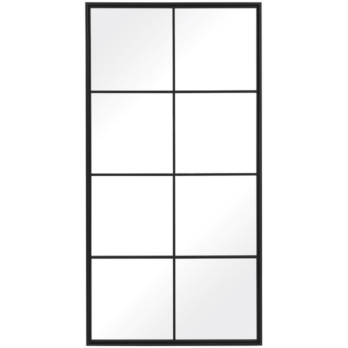 Uttermost Rousseau Iron Window Mirror 9732