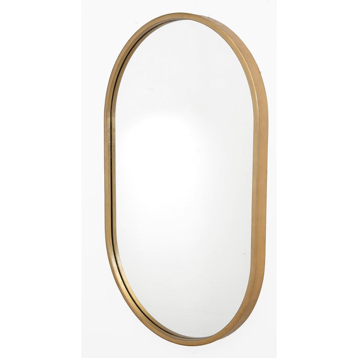 Uttermost Varina Minimalist Gold Oval Mirror 09736