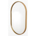 Uttermost Varina Minimalist Gold Oval Mirror 09736
