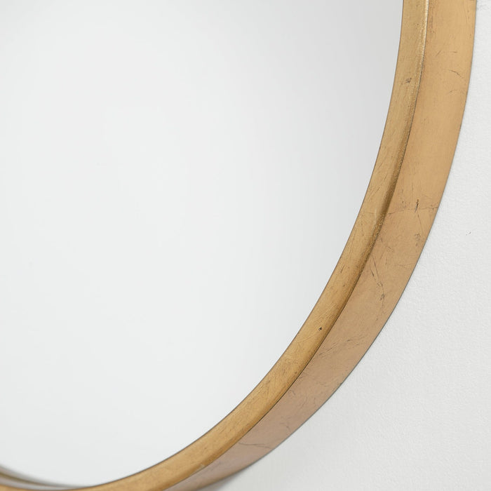 Uttermost Varina Minimalist Gold Oval Mirror 09736