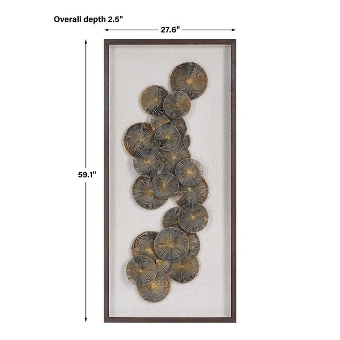 Uttermost The Times Shadow Box Wall Art 04301