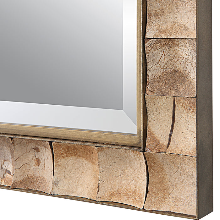 Uttermost Cocos Coconut Shell Mirror 9751
