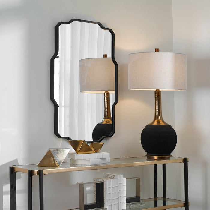 Uttermost Casmus Iron Wall Mirror 9753