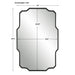 Uttermost Casmus Iron Wall Mirror 9753